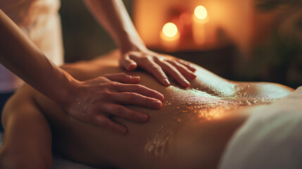 Massage for upper back and shoulder tension near Alamo Heights